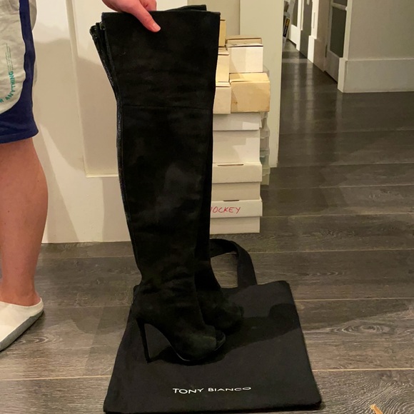 Tony Bianco over the knee boots - Picture 2 of 3